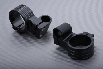 Pair of High rise clip-on handlebars 48 mm