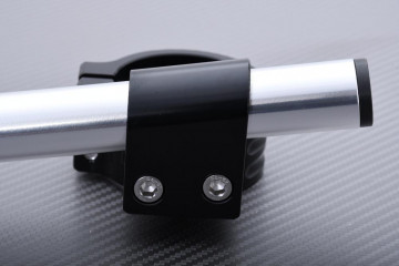 Pair of High rise clip-on handlebars 37 mm