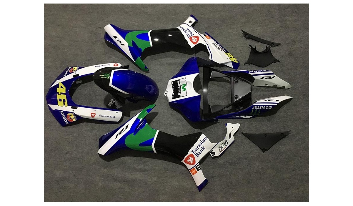 Complete Fairing set YAMAHA R1 / R1M 2015 - 2019 - AVDB MOTO L ...