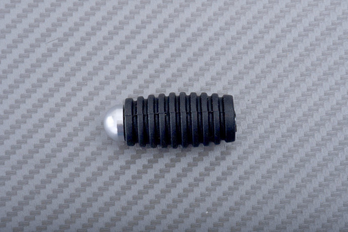 Gear lever / Brake pedal tip in anodised aluminum