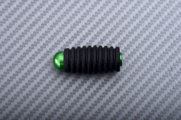 Gear lever / Brake pedal tip in anodised aluminum