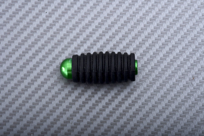 Gear lever / Brake pedal tip in anodised aluminum