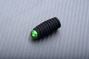 Gear lever / Brake pedal tip in anodised aluminum