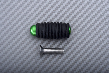 Gear lever / Brake pedal tip in anodised aluminum