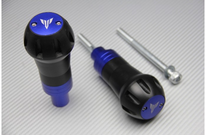 Pair of Frame Sliders / Crash Pads for YAMAHA MT09 / FZ09 2013, XSR 900 - 2016