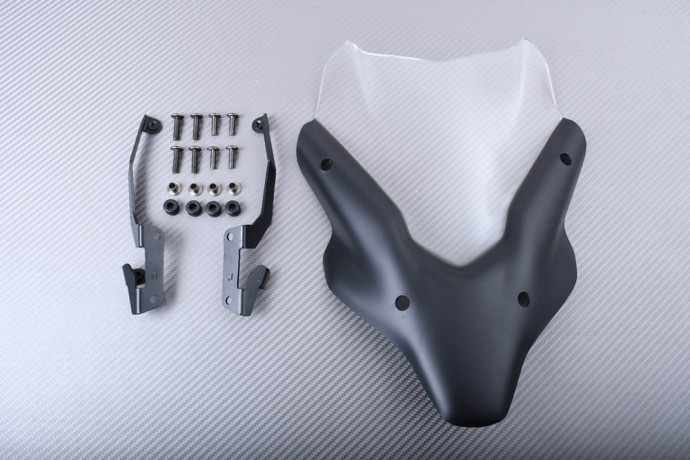 Sport Polycarbonat-Windschutzscheibe YAMAHA MT07 2021 - 2024
