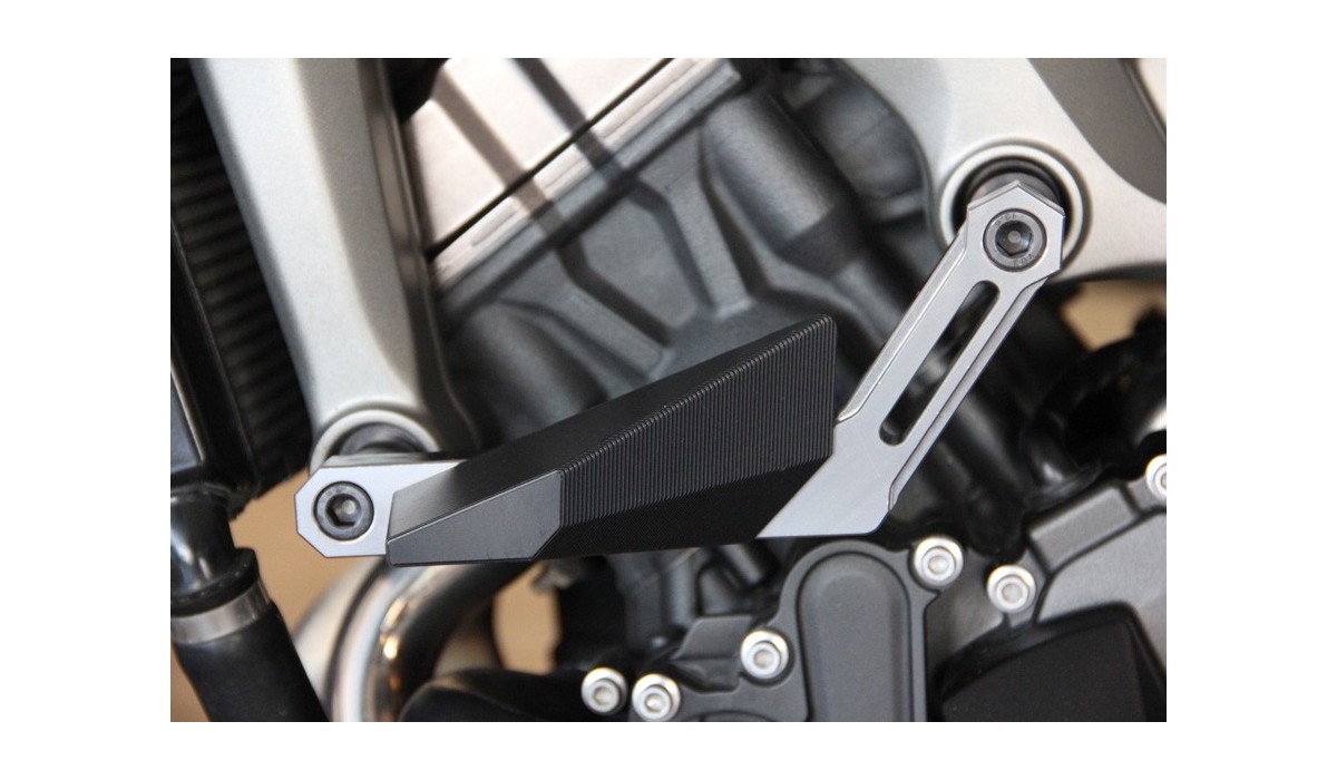 Pair of Frame Sliders / Crash Pads for YAMAHA MT09 / FZ09 & XSR900