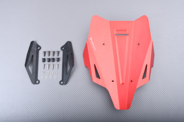 Cupolino / Parabrezza in ALLUMINIO anodizzato YAMAHA MT07 2021 - 2024