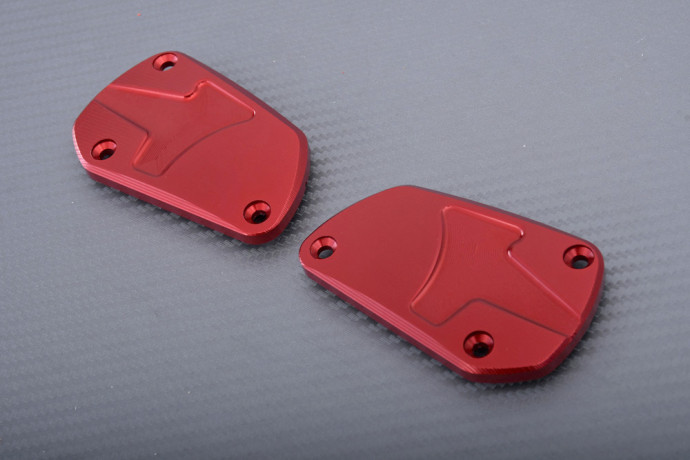 Paar Flüssigkeitsbehälterdeckel für Bremsen und Kupplung MOTO GUZZI MGX21 / AUDACE / ELDORADO / CALIFORNIA 1400 2013 - 2021