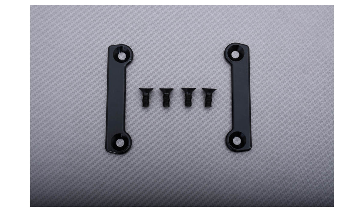 Aluminium passenger footrest Block off plates KAWASAKI ZX6R 2009 2022