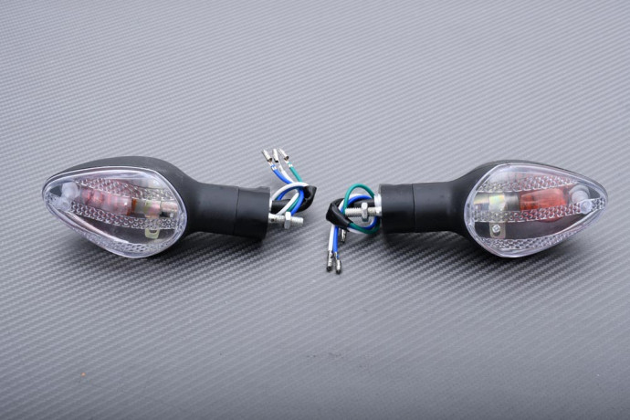 AVDB-moto Frecce Anteriori Per HONDA CBR 1100 XX (1997-2007) – Fumé Con Lampadina, Plug & Play