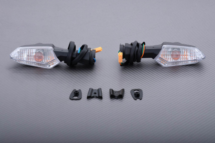 OEM Style front turn signals KAWASAKI Z250 / Z300 / Z750R / Z800 / Z1000 2011 - 2017