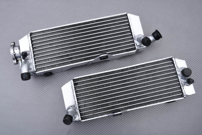 Pair of Ultra-Reinforced Racing Water Radiators HONDA XR 650 R 2000 - 2007