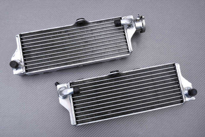 Pair of Ultra-Reinforced Racing Water Radiators HUSQVARNA CR / TC / TE / TXC 125 / 250 / 310 2009 - 2012