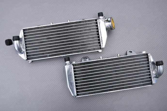 Pair of Ultra-Reinforced Racing Water Radiators HUSQVARNA FE / TE / TX 125 / 150 / 250 / 300 / 350 2019