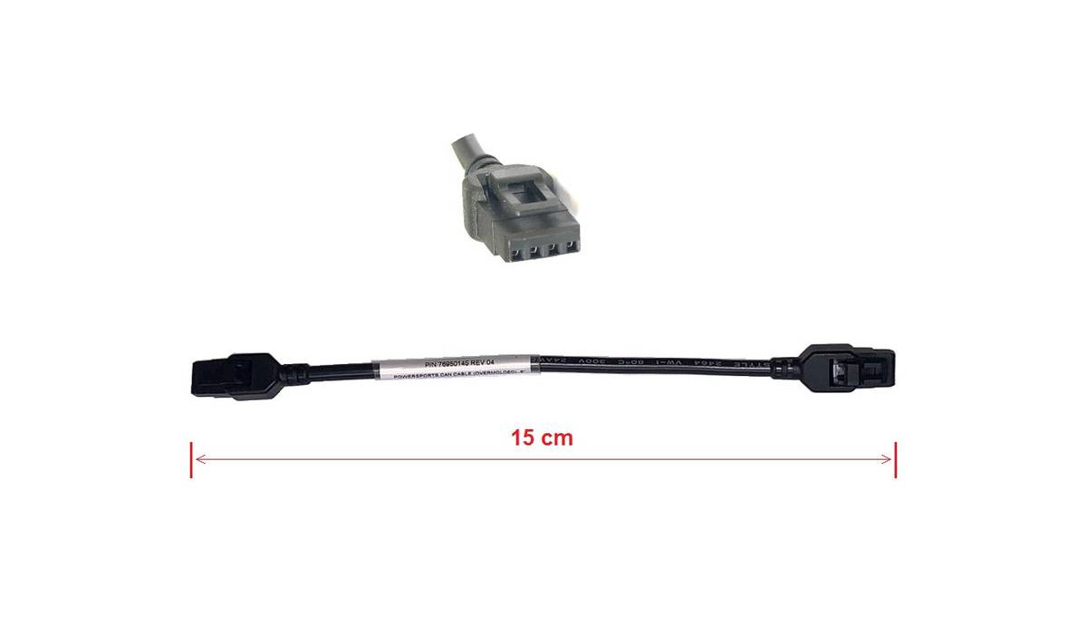 DYNOJET CAN Link Cable 15cm Male to Male for Power Commander REF 76950145