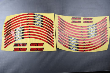 Stickers de llantas Racing DUCATI - Modelo 916