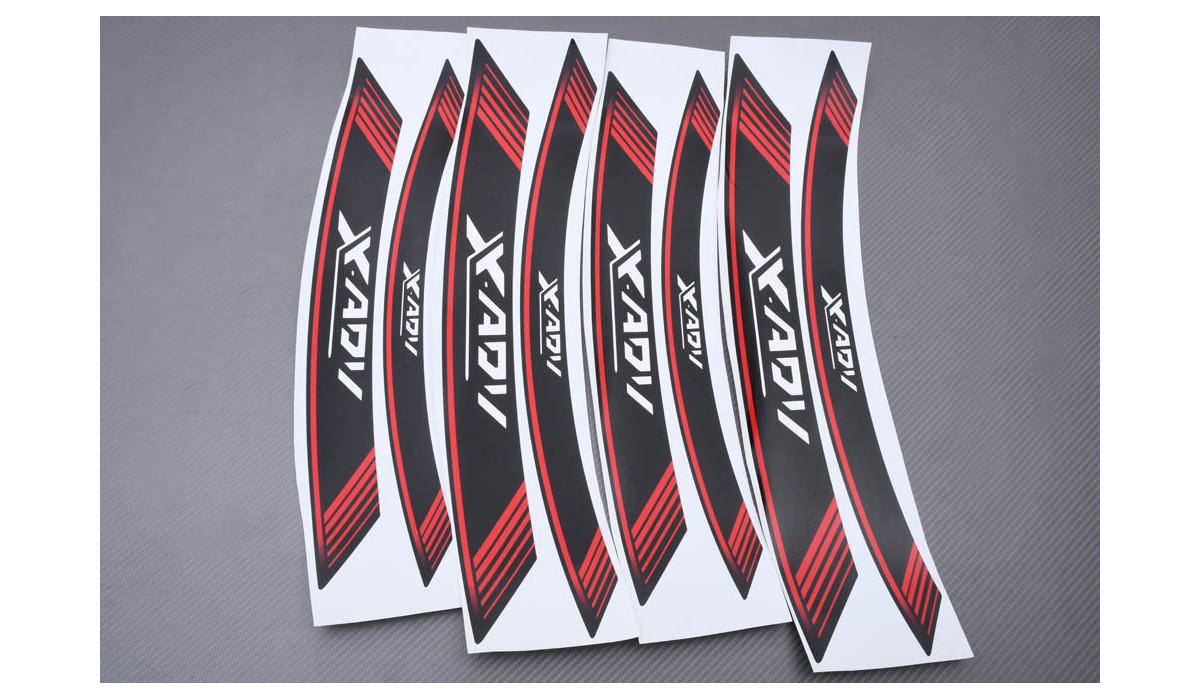 Inner Wheel Rims Stickers - ' XADV ' Model