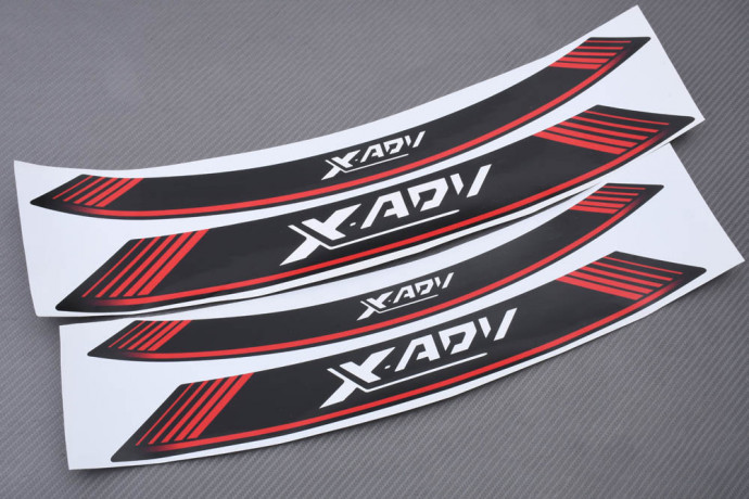 Inner Wheel Rims Stickers - ' XADV ' Model