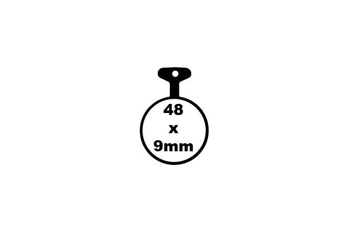 Jeu de plaquettes de frein EBC FA011 Utilisation Route