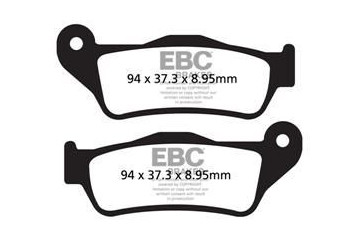Set of EBC brake pads Road use FA643HH