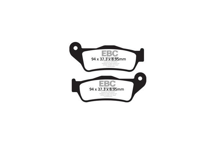 Set of EBC brake pads Road use FA643HH