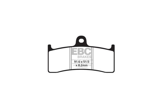 Set of EBC brake pads Road use FA424