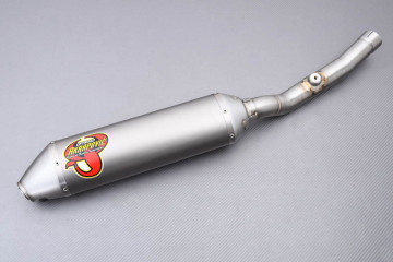 Schalldämpfer / Halblinie Akrapovic Slip-On Titan KAWASAKI KXF 450 / KLX 450 R 2006 - 2015