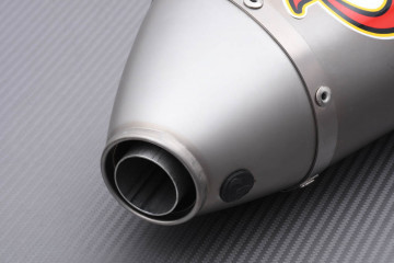 Schalldämpfer / Halblinie Akrapovic Slip-On Titan KAWASAKI KXF 450 / KLX 450 R 2006 - 2015