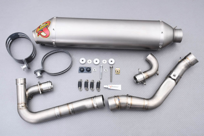 Komplette Off-Road Akrapovic EVO Auspuffanlage Titan HUSQVARNA SM 450 R 2006 - 2008