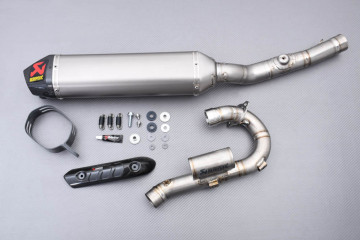 Complete Akrapovic Off-Road EVO Titanium exhaust system for KAWASAKI KXF 450 / KLX 450 R 2006 - 2015