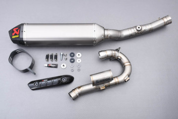 Complete Akrapovic Off-Road EVO Titanium exhaust system for KAWASAKI KXF 450 / KLX 450 R 2006 - 2015