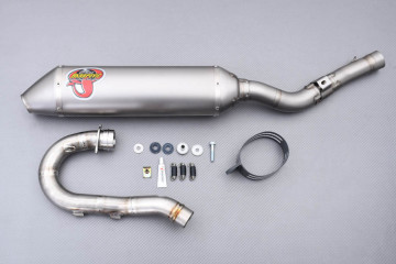 Complete Akrapovic Off-Road EVO Titanium exhaust system for SUZUKI RMZ 450 2005 - 2007