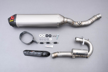 Complete Akrapovic Off-Road EVO Titanium exhaust system for YAMAHA YZF 250 2010 - 2013