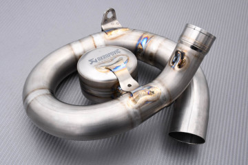 Complete Akrapovic Off-Road EVO Titanium exhaust system for YAMAHA YZF 450 R / X 2010 - 2013