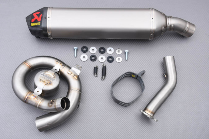 Línea de escape completa Akrapovic Off-Road EVO Titanio para YAMAHA YZF 450 R / X 2010 - 2013