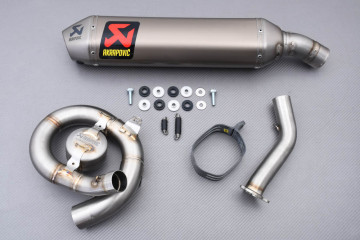 Complete Akrapovic Off-Road EVO Titanium exhaust system for YAMAHA YZF 450 R / X 2010 - 2013