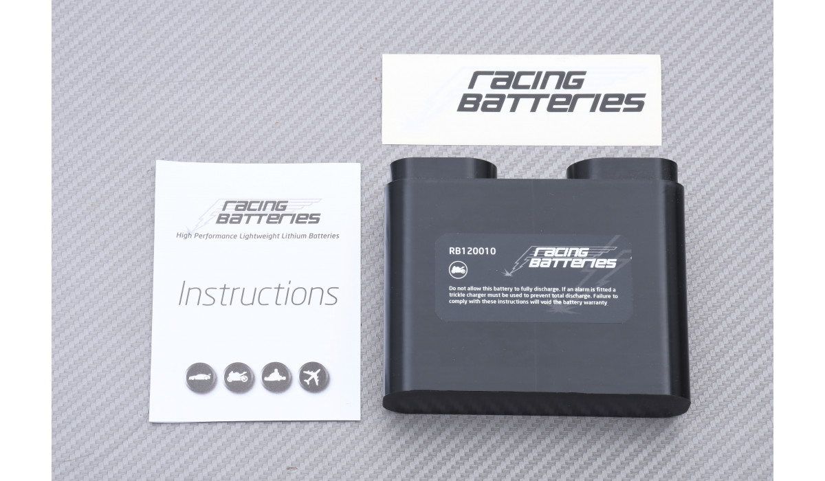 Lithium Batterien mit hoher Leistung RACING BATTERIES REF : RB120010