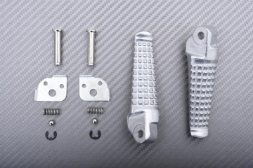 Pareja de Posapiés traseros tipo original para SUZUKI GSXR 600 / 750 / 1000 / HAYABUSA / GSXS / SV / BANDIT 650 / 1200 / 1250