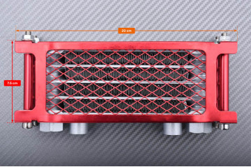 Universal oil radiator + guard to be adapted