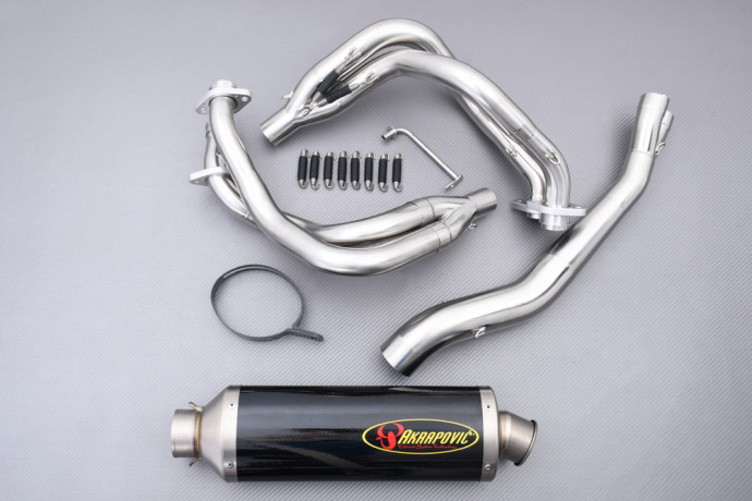 Complete Akrapovic exhaust system RACING KAWASAKI Z1000 2003 - 2006