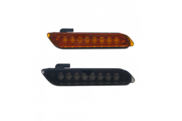 Paire clignotants LED Orange pour Pare Mains ZETA