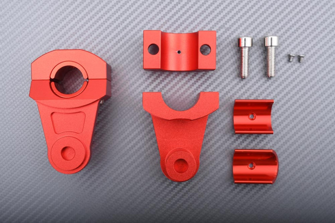 Pair of Universal Risers for 22 mm Handlebars - DESIGN 3