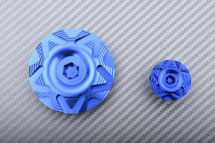 Starter and crankshaft inspection caps specific HONDA CB / CBR 600 / 900 RR / CBF 1000 / VFR 1200 1998 - 2023