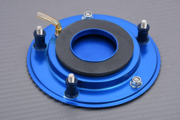 Anschraubbare Tankdeckel TWM aus Aluminium SUZUKI 3 Löcher