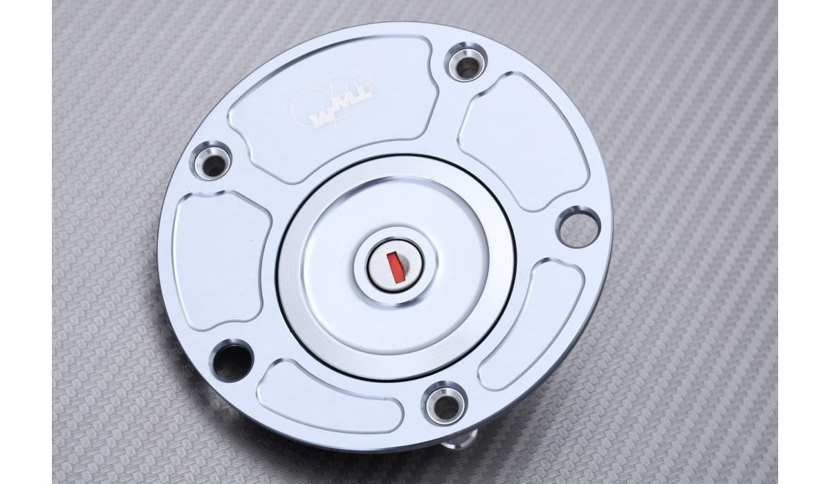 Tappo Serbatoio Moto Con Chiavi Per Honda - Lega Alluminio E ABS, Ricambio Per Modelli CB, CBR, VFR - Foto 6