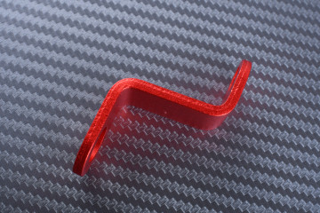 Universal brake fluid reservoir offset bracket