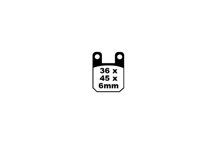 Set of EBC brake pads City and Road use SFA115 SFA115HH