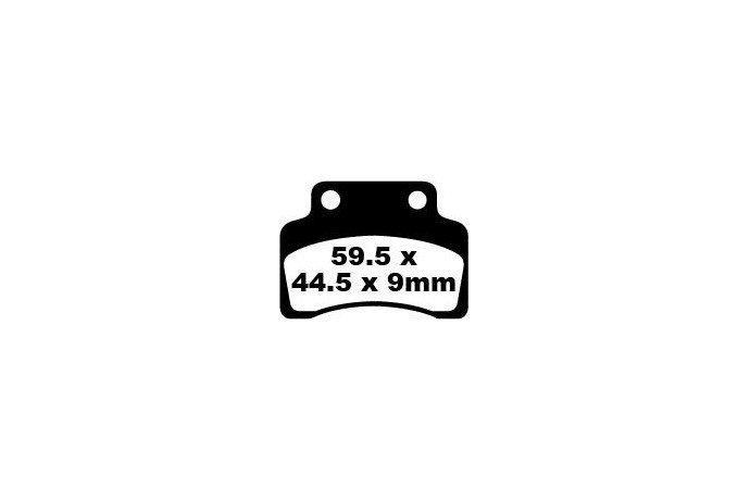 EBC Bremsbelagsatz Verwendung Stadt und Straße SFA235