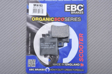 Set of EBC brake pads City and Road use SFA193 SFA193HH,SFAC193